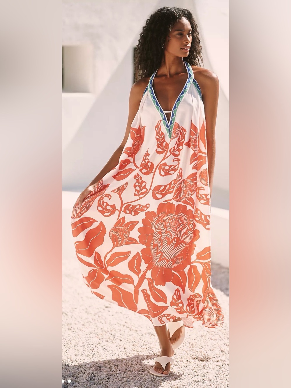 Celandine x Grace Gillespie Silky Midi Dress - XS